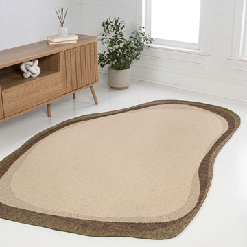 Wyatt Modern Rustic Abstract Indoor/Outdoor Area Rug
